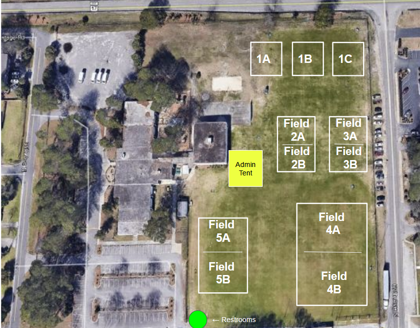 YMCA Athletic Park field map
